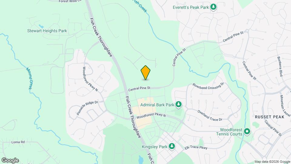 1800 Central Pine St, Unit 8305 Map and Location Details