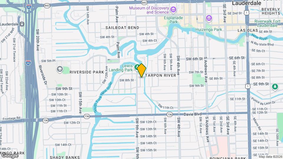 800 SW 8th Terrace Mapa y Detalles de la Ubicación