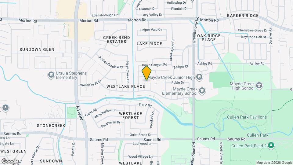2618 Olster Dr Map and Location Details
