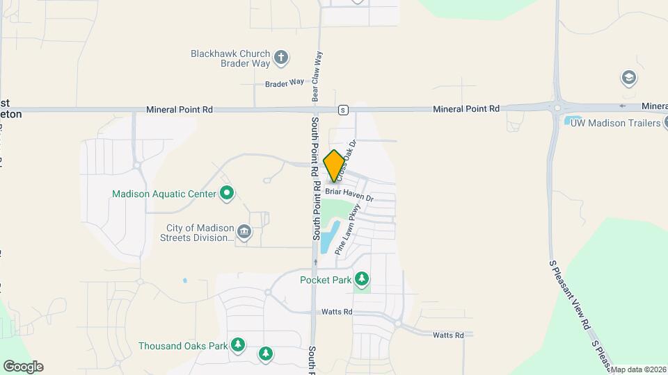 9438 Briar Haven Dr Map and Location Details
