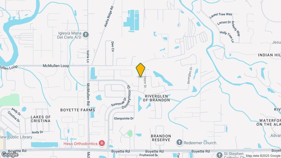 9424 Clover Glen Dr Map and Location Details