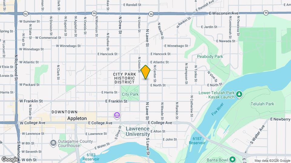 509 N Lawe St, Unit A Map and Location Details