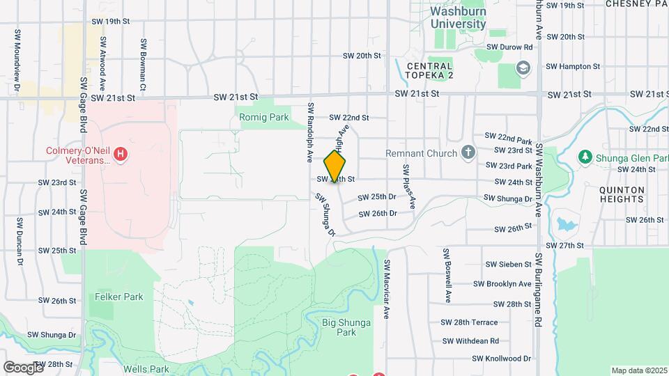 2405 SW High Ave Map and Location Details