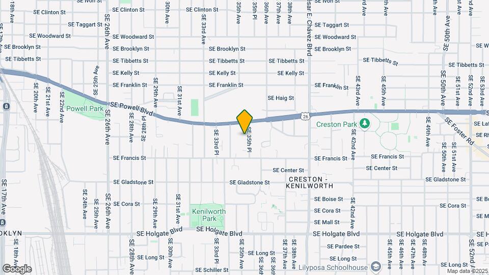 3705 SE 35th Pl Map and Location Details