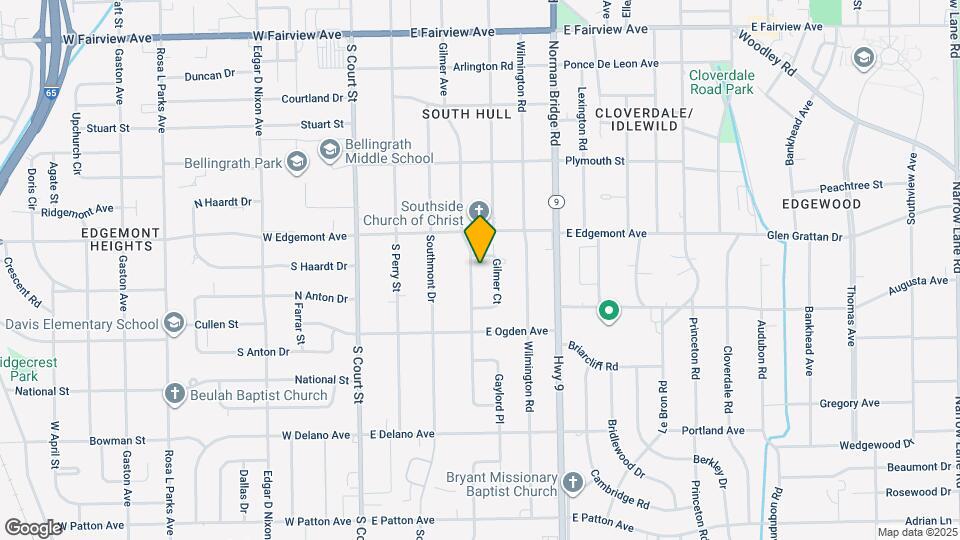 3433 Gilmer Ave Map and Location Details