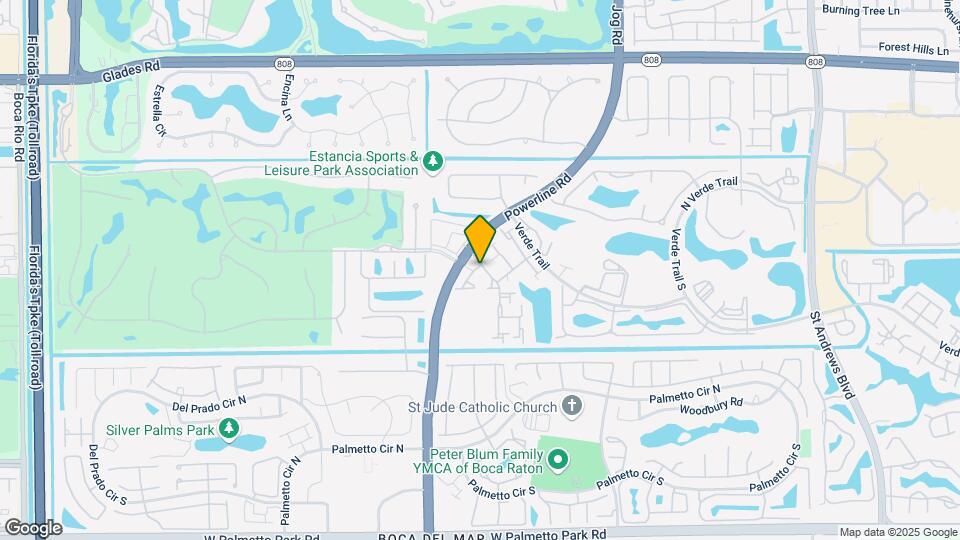 6876 Palmar Ct Map and Location Details