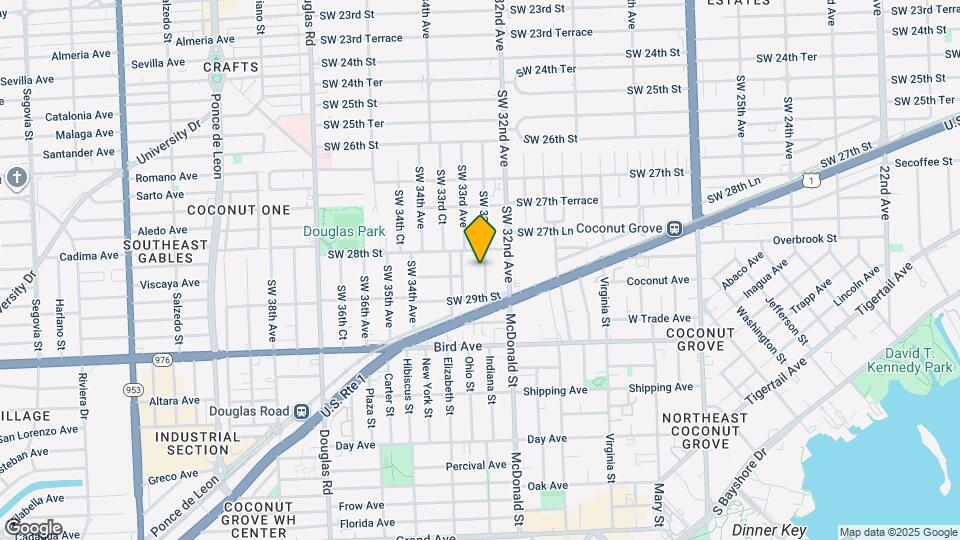 2842 SW 32nd Ct Map and Location Details
