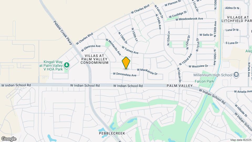 15629 W MacKenzie Dr Map and Location Details