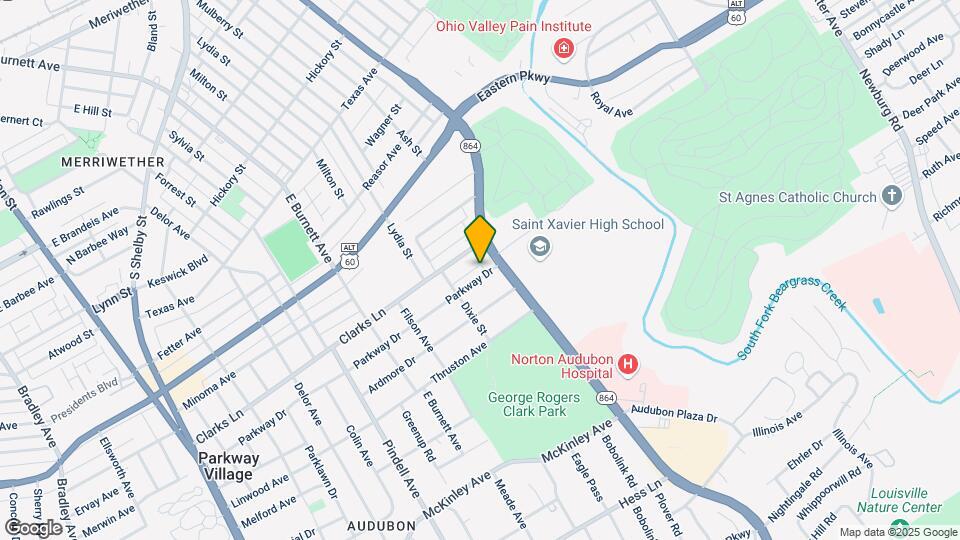 1053 Parkway Dr Mapa y Detalles de la Ubicación