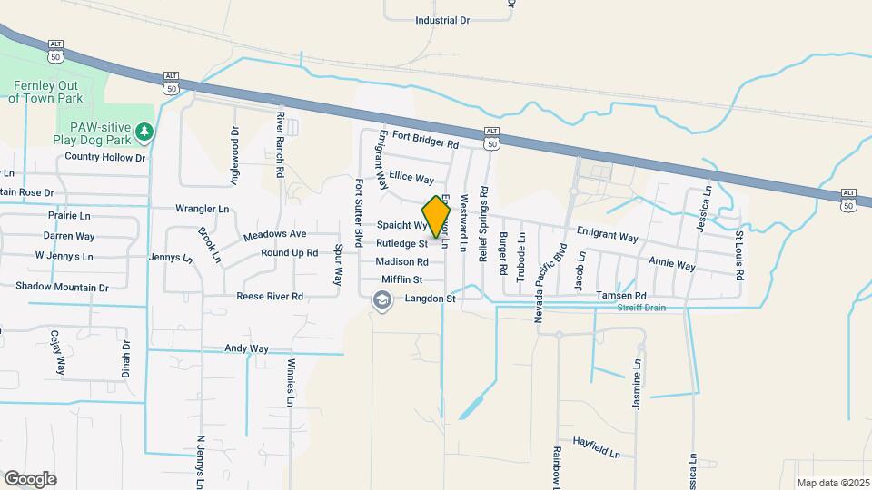 4575 Rutledge St Map and Location Details