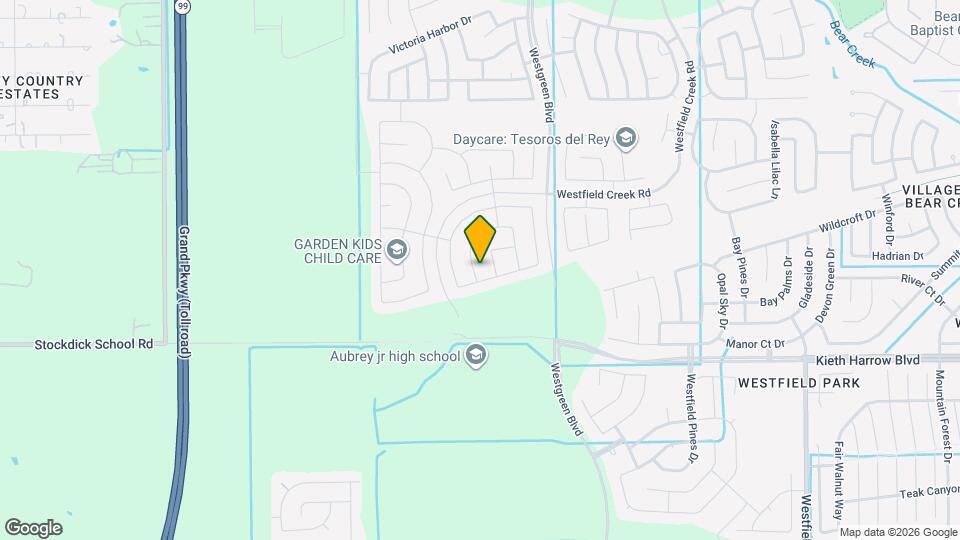 5110 Hedgerose Ln Map and Location Details