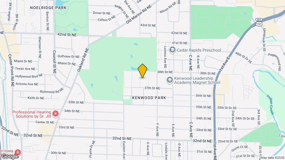 3723 G Ave NE Map and Location Details