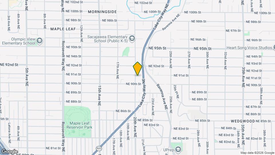 9022 20th Ave NE Mapa y Detalles de la Ubicación