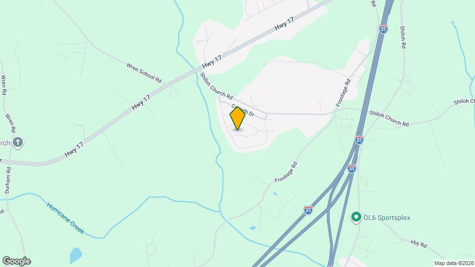 317 Vicksburg Dr Map and Location Details