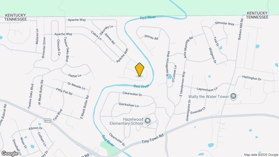 1586 Raven Rd Map and Location Details