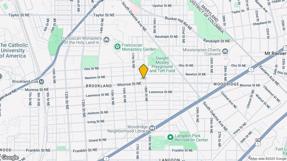 3504 18th St NE Map and Location Details