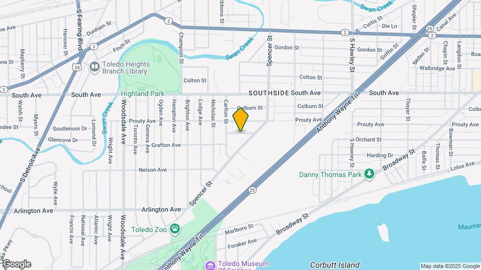 1461 Ingomar Ave Map and Location Details