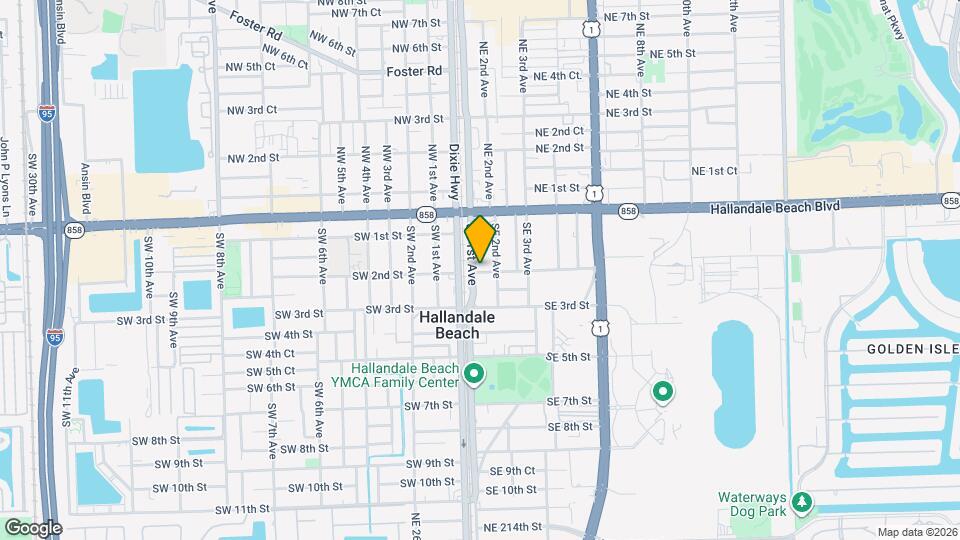 123 SE 2nd St Map and Location Details