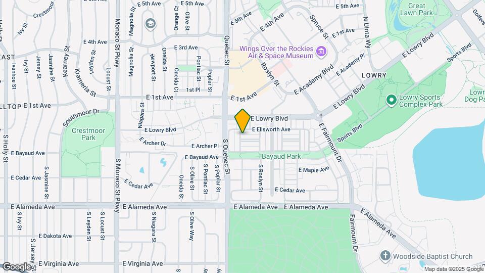 7351 E Archer Pl Map and Location Details