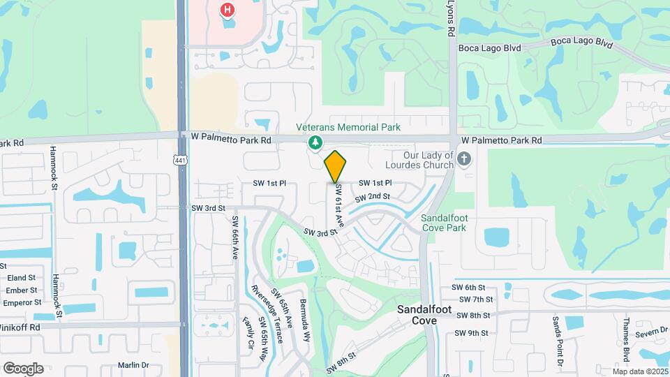 22173 SW 61st Ave Map and Location Details