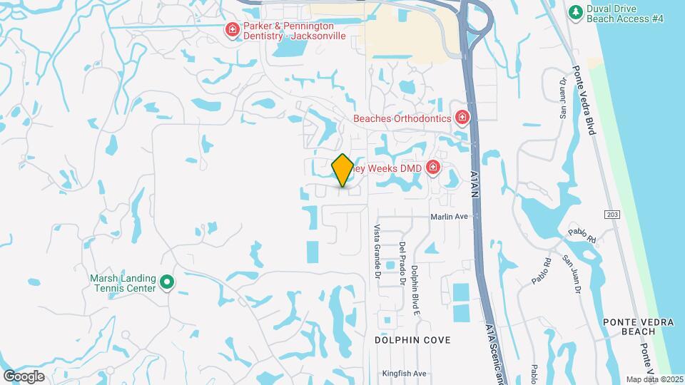 1504 Marsh Cove Ln Map and Location Details