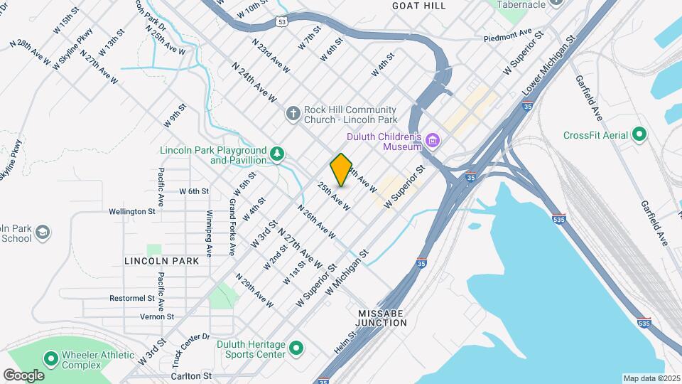 2426 W 2nd St, Unit #1-First floor Map and Location Details