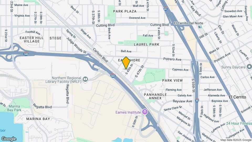 939 S 45th St Map and Location Details