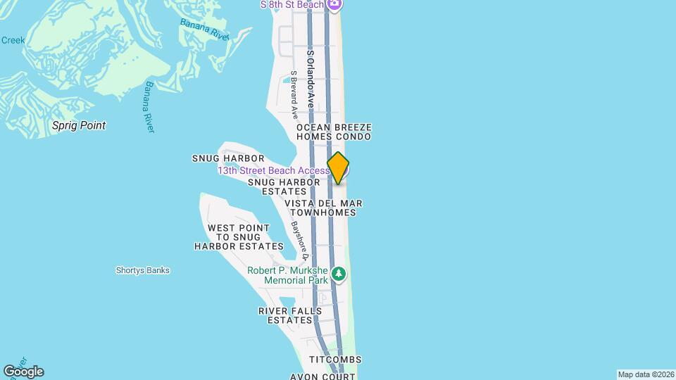 1305 S Atlantic Ave, Unit Hacienda Del Mar #370 Mapa y Detalles de la Ubicación