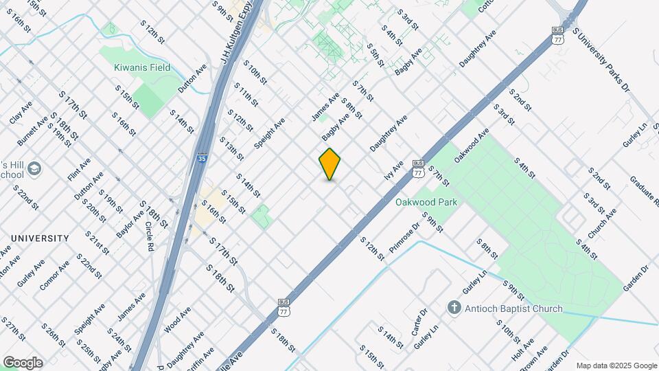 1911 S 11th St-Unit -A Map and Location Details