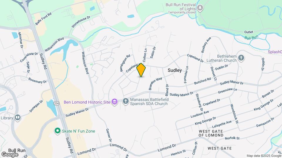 7578 Quail Run Ln Map and Location Details