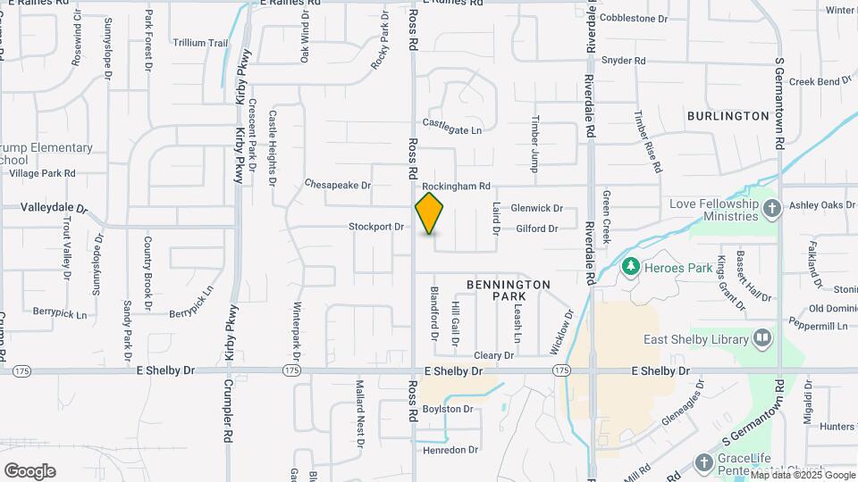 4505 Stony Point Dr Map and Location Details