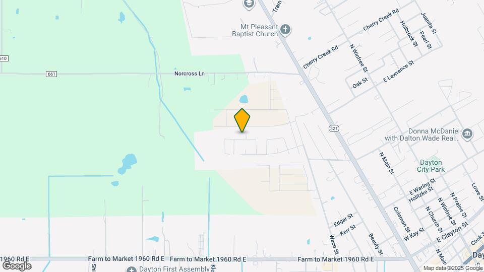 1092 Cypress Ln Map and Location Details