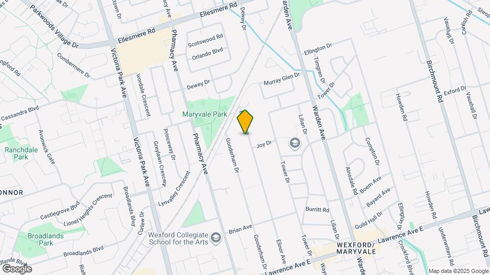 116 Elinor Ave Map and Location Details