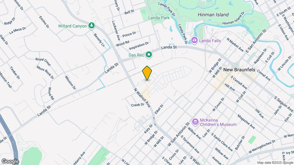 653 Center Green Map and Location Details