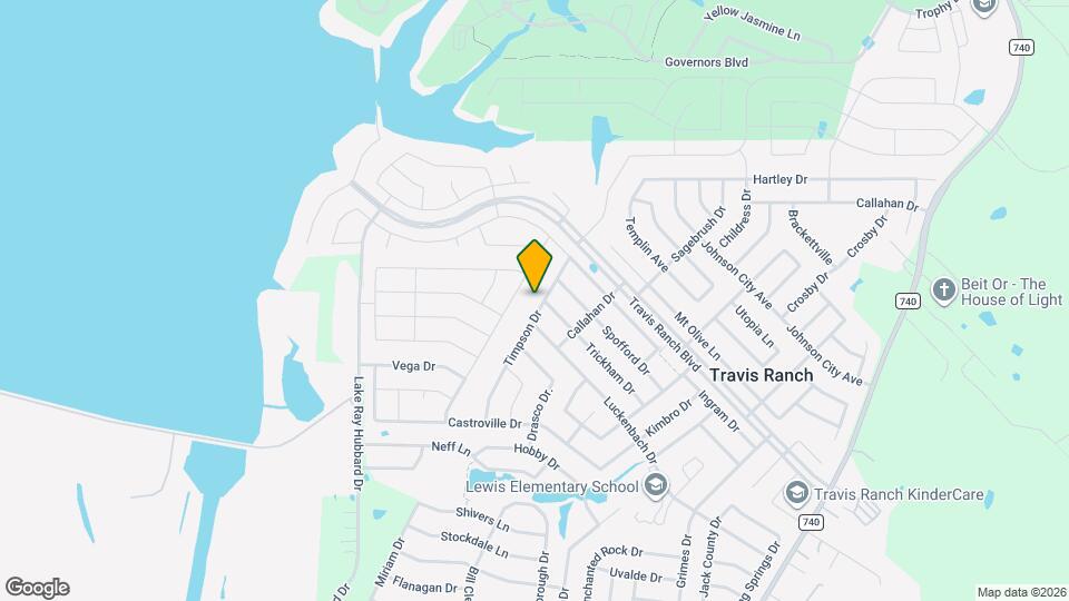 1661 Timpson Dr Map and Location Details