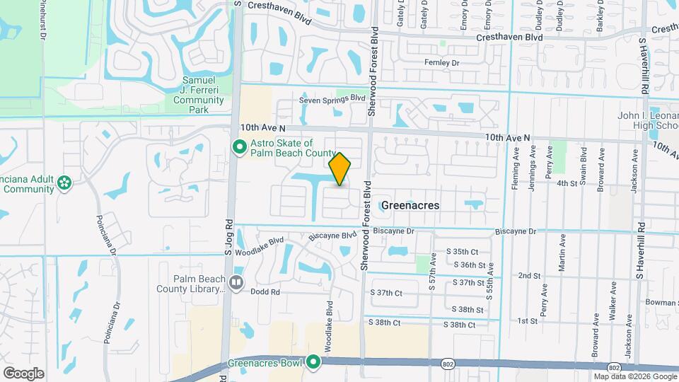6100 Lakemont Cir Mapa y Detalles de la Ubicación