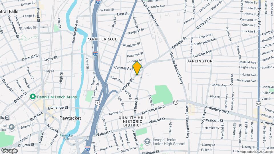 223 Cottage St. Map and Location Details