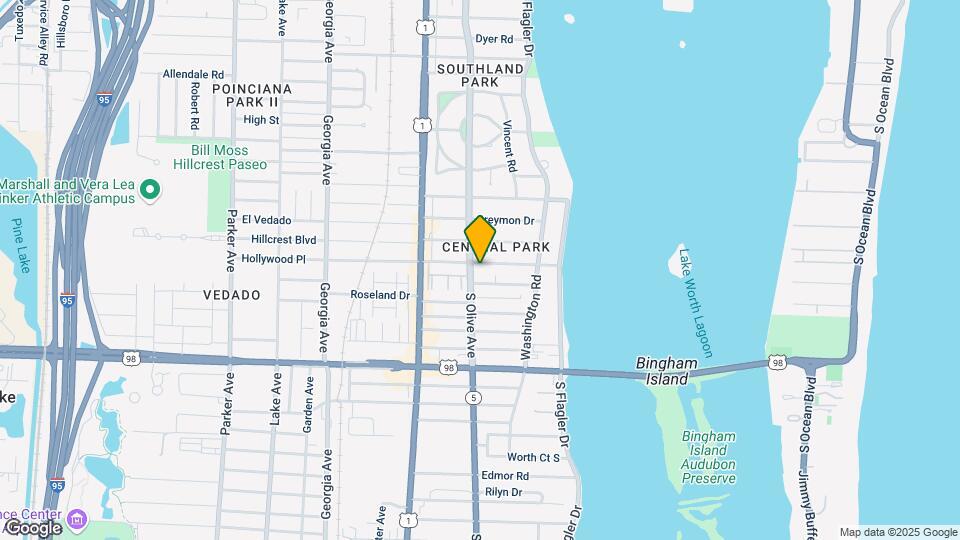 240 Monroe Dr Mapa y Detalles de la Ubicación