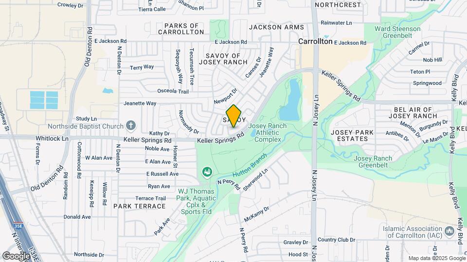 1309 Edinboro Ln Map and Location Details