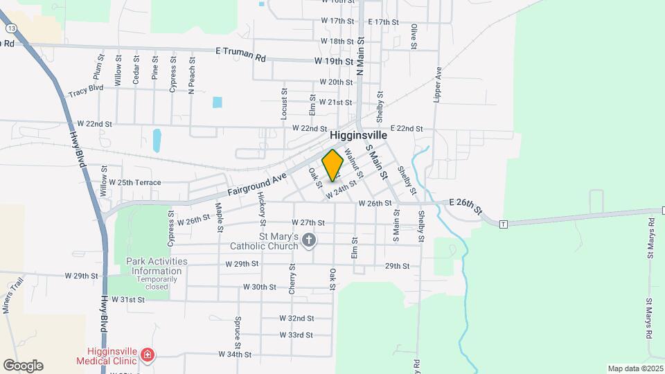 204 W 24th St Map and Location Details