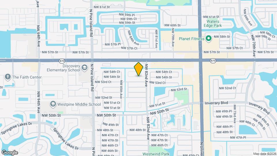 8240 NW 54th St Mapa y Detalles de la Ubicación