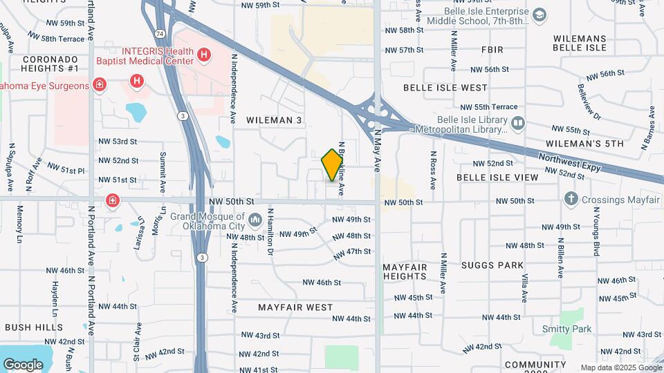 Villas on 50th Map and Location Details