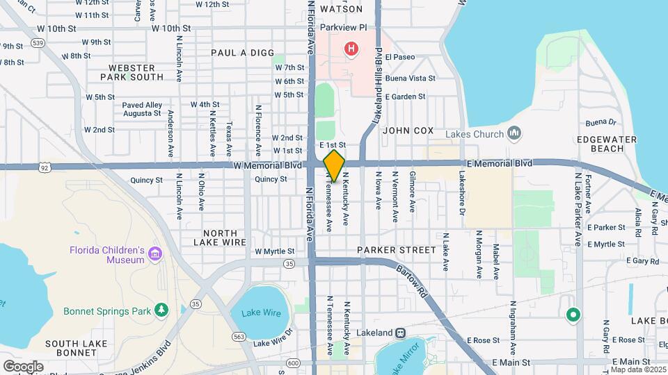927 N Tennessee Ave Map and Location Details