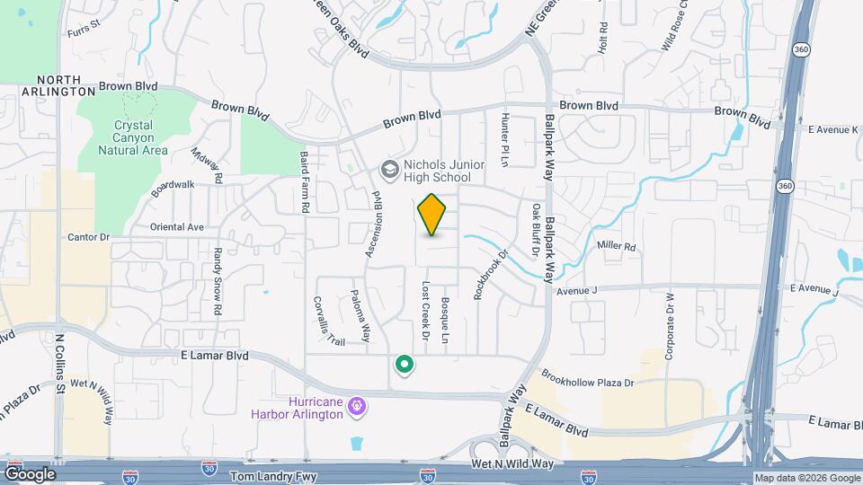 1905 Spies Springs Ct Map and Location Details