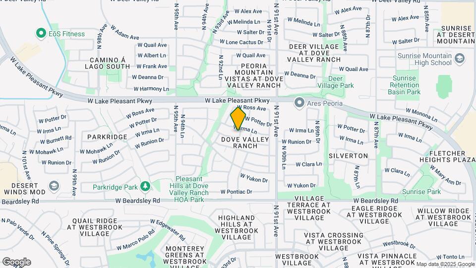 9314 W Runion Dr Map and Location Details