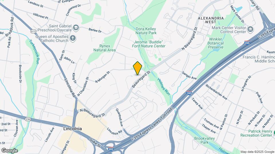 6032 Morgan Ct Map and Location Details