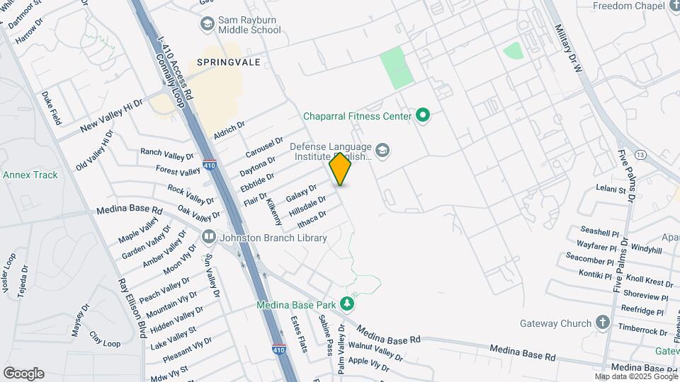 2074 Springvale Dr Map and Location Details