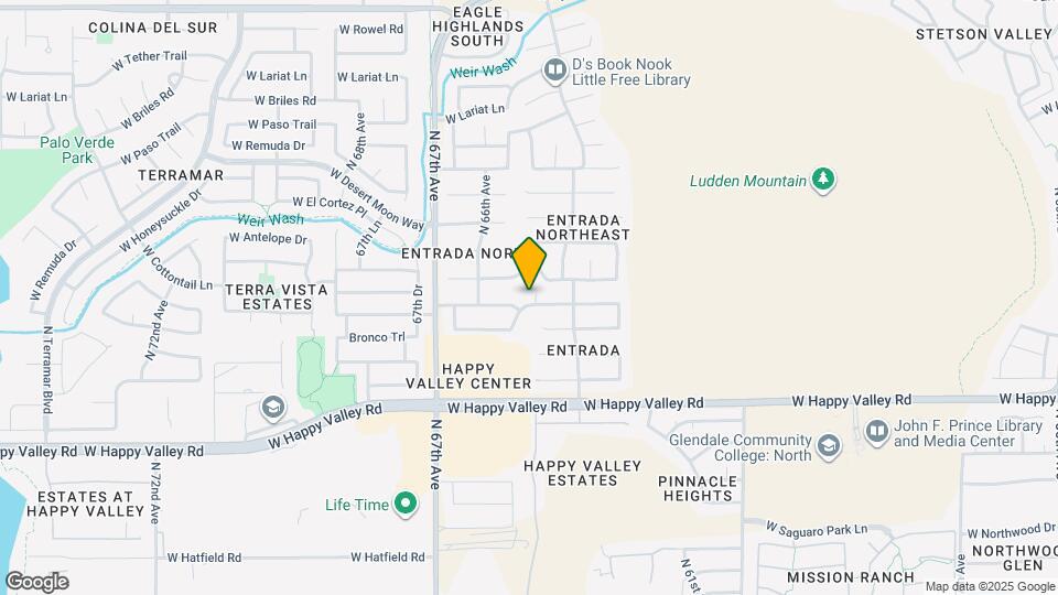 6450 W Saddlehorn Rd Map and Location Details