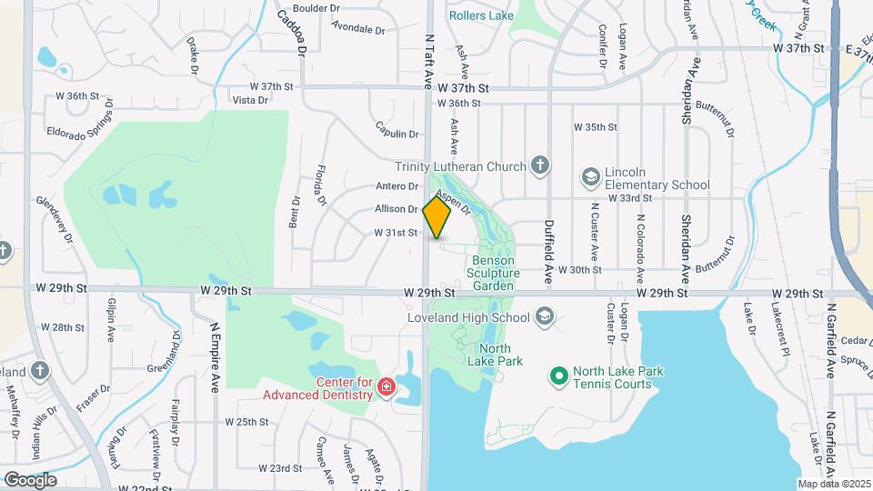 1373 Aspen Pl Map and Location Details