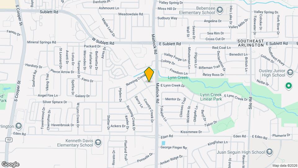709 W Lynn Creek Dr, Unit 4A Map and Location Details